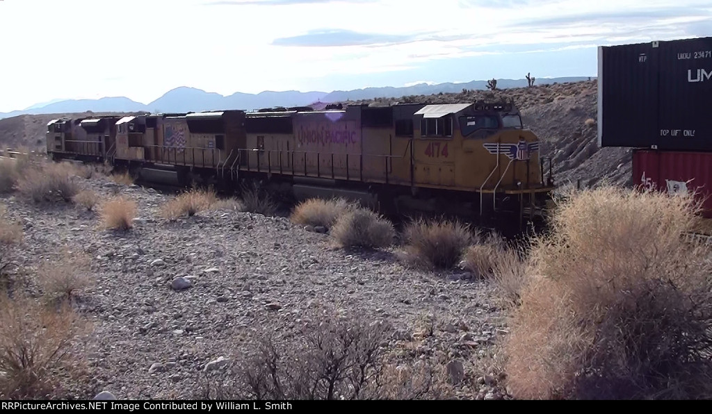 WB Stack Train West of Erie, NV